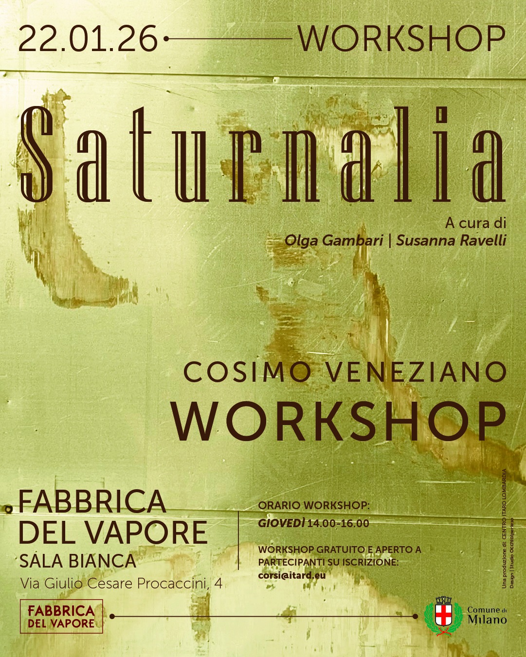 Il workshop propone un percorso laboratoriale gratuito dedicato alle tecniche di stampa artistic....