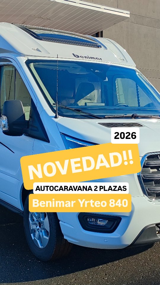 2026 viene muy fuerte 💥
Seguimos aumentando la familia...y está vez pensando en parejas o viajes de✌️
Sumamos a la flota una Benimar Yrteo 840.
Compacta, cómoda y con todo y más de lo que te puedas imaginar 😃
Ella está lista para rodar… ¿y tú? 🫵 ✨
#amodocampers
#alquilerautocaravanas
#galicia
#yrteo840