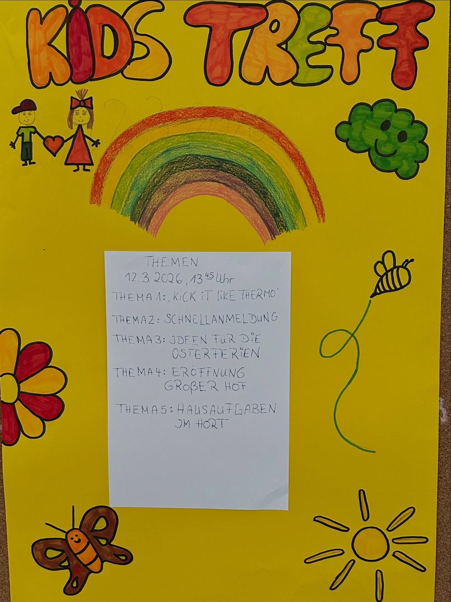 #Partizipation#Kinder dürfen selbst bestimmen ob sie daran teilnehmen möchten und die Themen wählen und mitbestimmen #