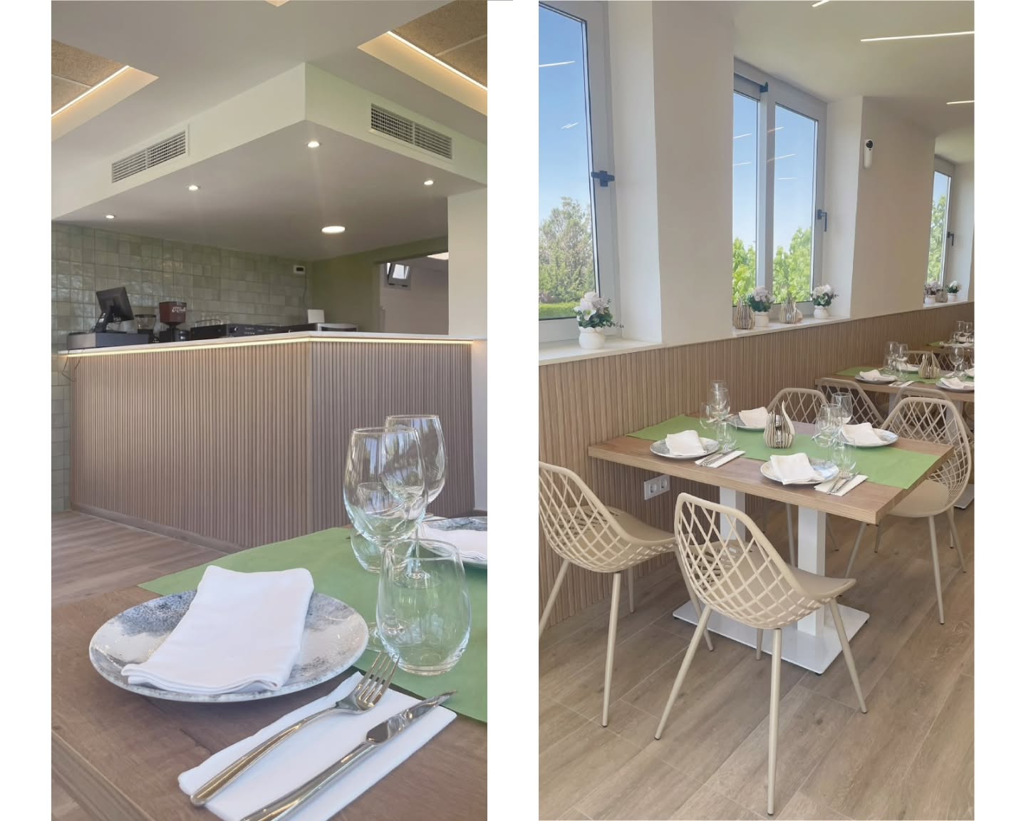 🏗️ Proyecto de reforma del bar-restaurante de las piscinas de Zaidin. @aytozaidin
📋 Licencia de actividad y justificación normativa (Hostelería, CTE y Accesibilidad).
🪟 Cerramiento acristalado de la terraza posterior para ampliar el comedor interior.
🚪 Ventanas plegables para una máxima conexión con el exterior.
☀️ Toldos en la terraza delantera para disfrutar del espacio exterior durante todo el año.
💡 Nueva decoración, iluminación, mobiliario y acondicionamiento acústico.
⚡ Renovación integral de instalaciones:
🔌 Electricidad.
🌬️ Ventilación.
❄️ Climatización.
🔥 Gas.
👨🍳 Cocina profesional.
🚻 Nuevos baños para clientes, con elevador y servicios accesibles.
#Reforma #Hostelería #Interiorismo #Accesibilidad #LicenciaDeActividad