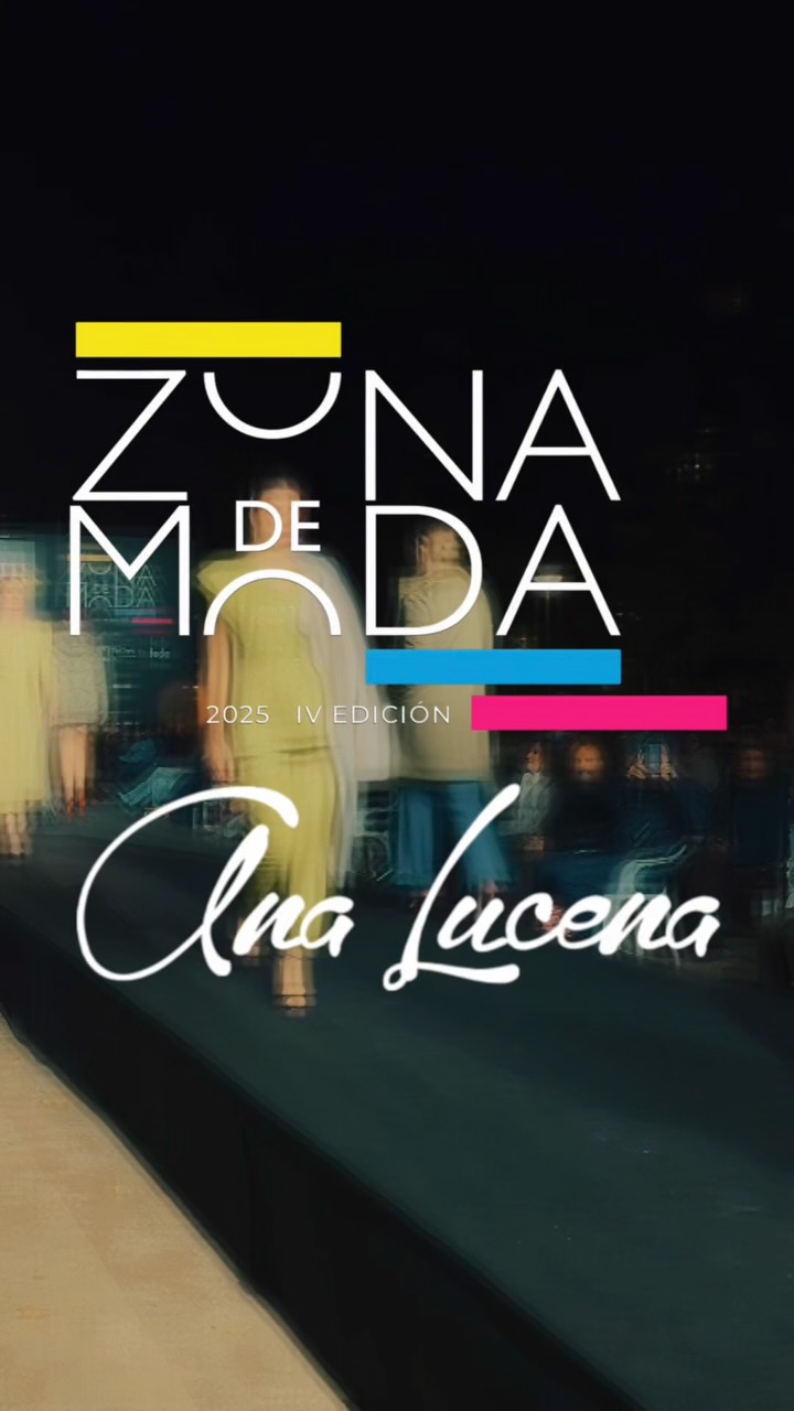 En el desfile de Ana Lucena en la última edición de Zona de Moda✨, la pasarela se llenó de ....