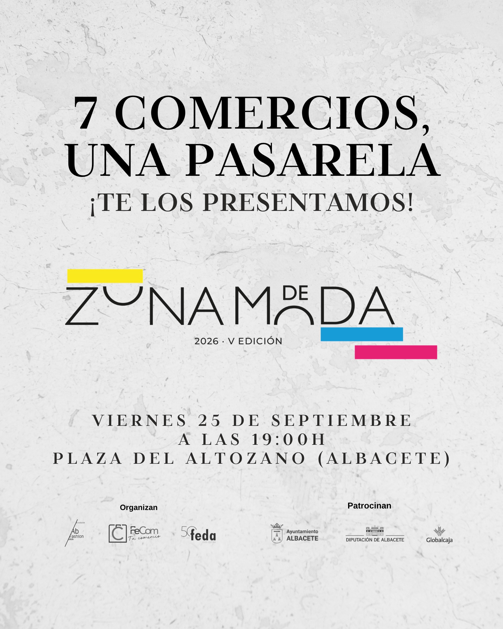 ✨✨ Ya podemos poner nombre a quienes llenarán de moda el Altozano.Este viernes 25 de septie....