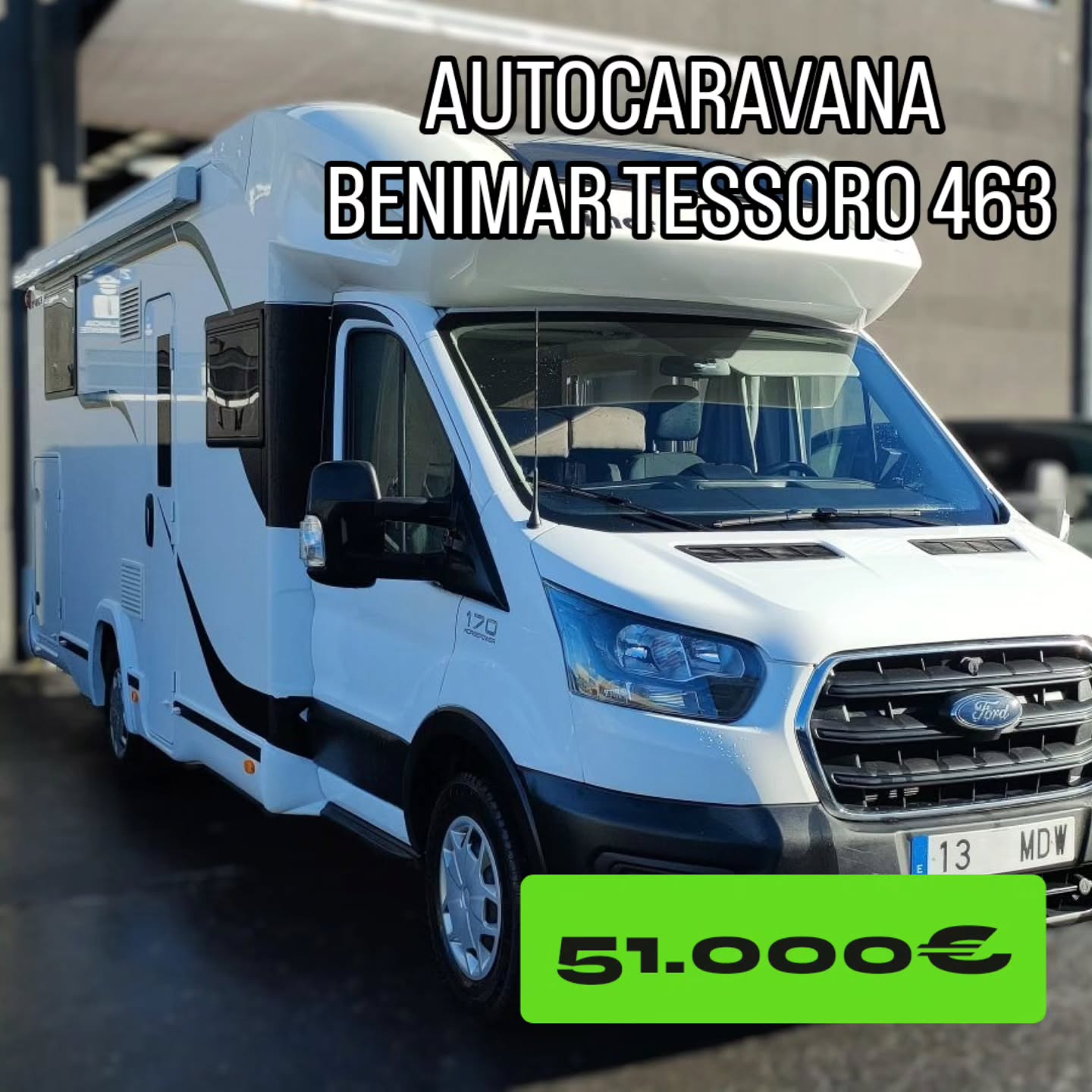 🚐 BENIMAR TESSORO 463 | ESPACIO, CONFORT Y LIBERTAD PARA VIAJAR
¿Buscas una autocaravana amplia y cómoda para disfrutar de grandes viajes en familia o con amigos?
✨ Benimar Tessoro 463
💥 Motor Ford 170cv
📅 Matriculada en enero de 2023
📍 120.000 km
👥 5 plazas
🛏️ Camas gemelas traseras + cama eléctrica sobre el salón
🚐 Amplio garaje
🔹 Equipamiento destacado:
• Toldo exterior
• TV
• Panel solar
• Sensores de aparcamiento traseros
• Cámara de marcha atrás
• Mosquiteras
• Ducha independiente
• Gran frigorífico
• Cocina en L
• Salón en L
• Camas gemelas convertibles en cama doble
• Cama suspendida eléctrica de 2 plazas
• Amplio garaje
📩 ¿Quieres más información, fotos o venir a verla? Escríbenos por DM o escríbenos a info@amodocampers.com
#Benimar
#Tessoro463
#BenimarTessoro
#Autocaravana
#Ventaautocaravanas