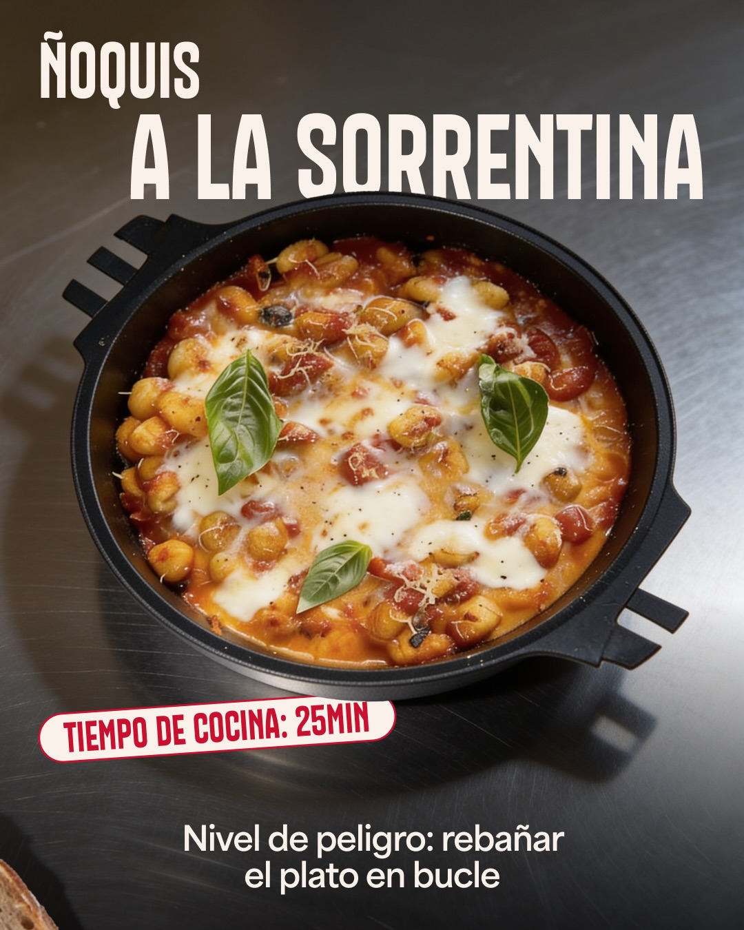 Si después de esto sigues haciendo solo caprese con la mozzarella, tenemos miedo.